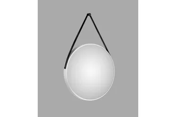 Nävesta Spegel 80 cm Rund - Vit - Inredning & dekor - Speglar - Badrumsspegel