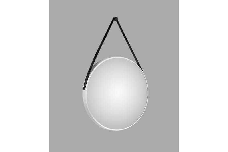 Nävesta Spegel 80 cm Rund - Vit - Inredning & dekor - Speglar - Badrumsspegel