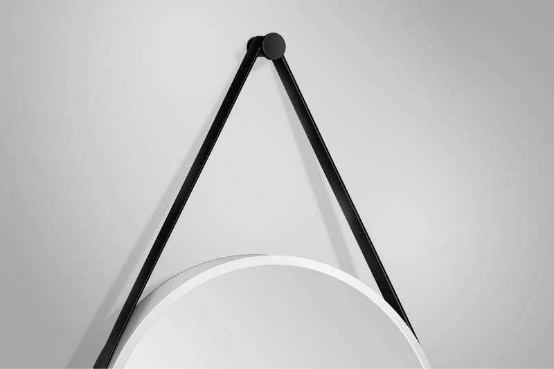 Nävesta Spegel 80 cm Rund - Vit - Inredning & dekor - Speglar - Badrumsspegel