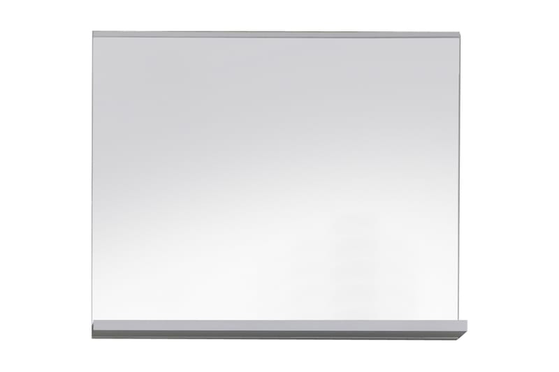 NYEMA Spegel 60 Vit/Mörk Ek - Badrumsspegel