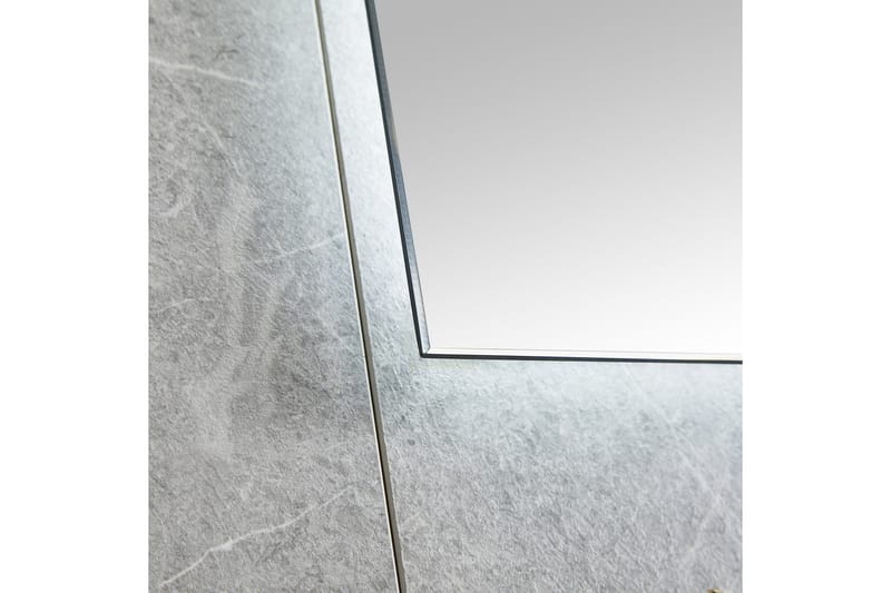Rektangulär badrumsspegel med LED-belysning 120x120 cm Vit - Inredning & dekor - Speglar - Badrumsspegel