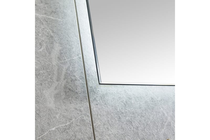 Rektangulär badrumsspegel med LED-belysning 120x120 cm Vit - Badrumsspegel - Badrumsspegel med belysning