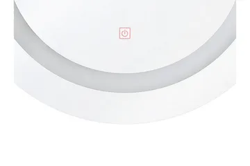 Rystal Spegel LED Rund 58x58 cm - Silver - Inredning & dekor - Speglar - Badrumsspegel