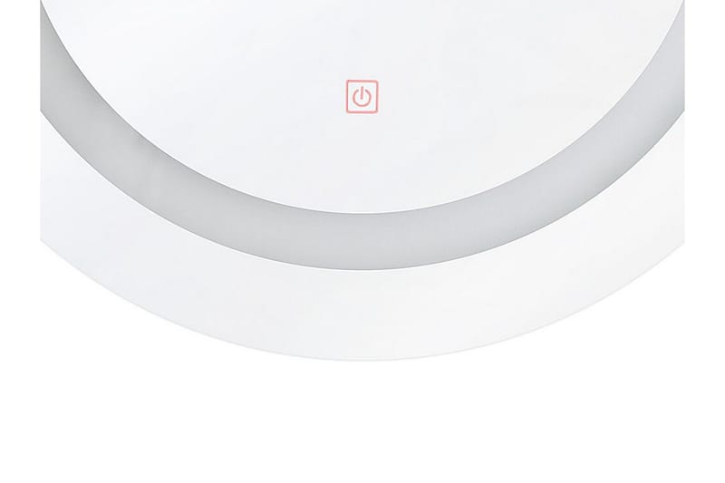 Rystal Spegel LED Rund 58x58 cm - Silver - Inredning & dekor - Speglar - Badrumsspegel