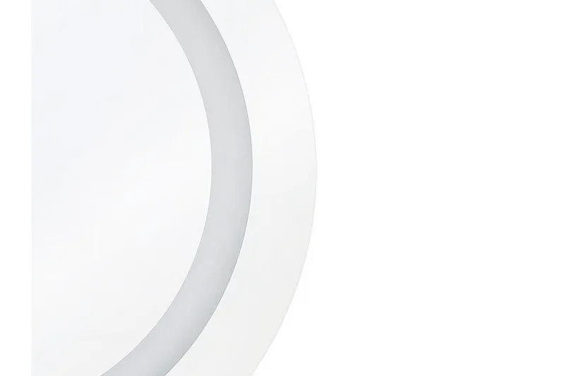 Rystal Spegel LED Rund 58x58 cm - Silver - Inredning & dekor - Speglar - Badrumsspegel