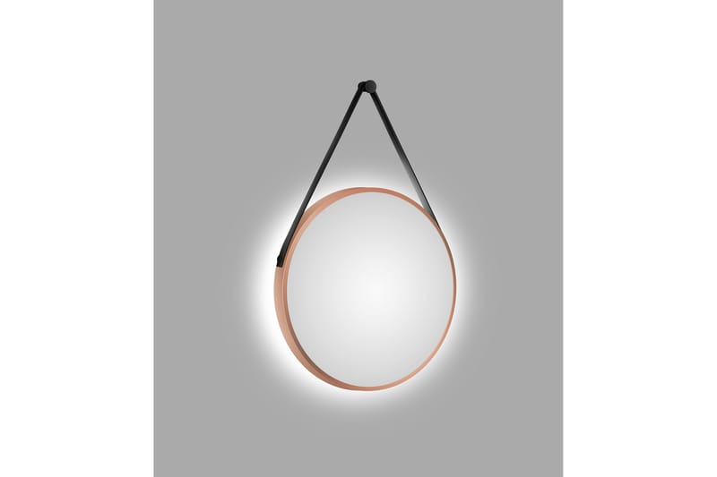 SALLENDE Spegel 50 cm Rund - Badrumsspegel - Badrumsspegel med belysning