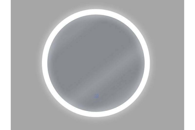 SCHRENKER Spegel LED-belysning Silver - Badrumsspegel - Badrumsspegel med belysning