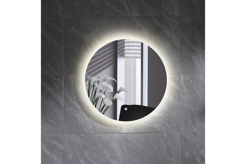 Spegel Bathlife Skina 600 - Vit - Badrumsspegel - Badrumsspegel med belysning