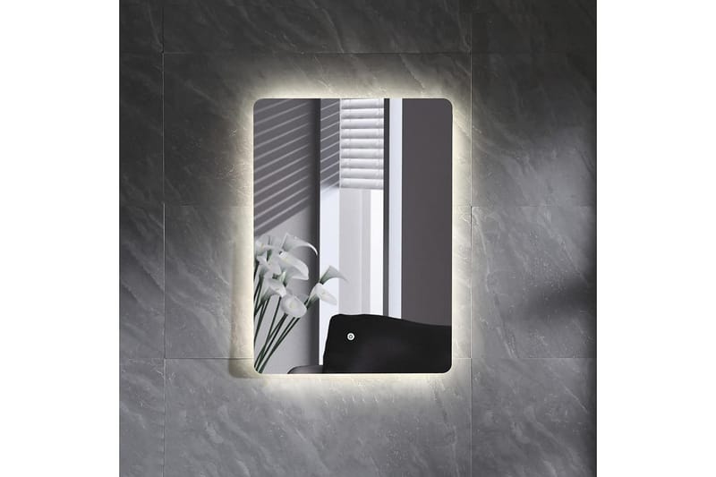 Spegel Bathlife Tindra 500 - Vit - Badrumsspegel - Badrumsspegel med belysning