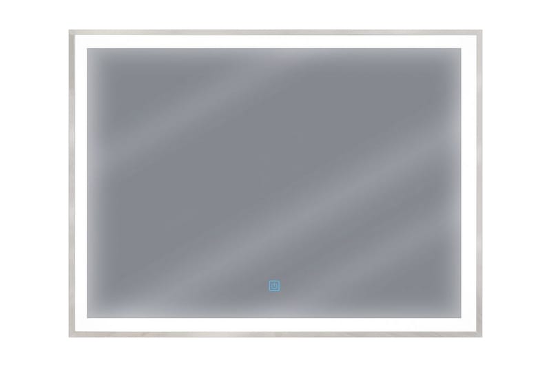 YOSHIMI Spegel LED 60x80 cm Silver - Inredning & dekor - Speglar - Badrumsspegel