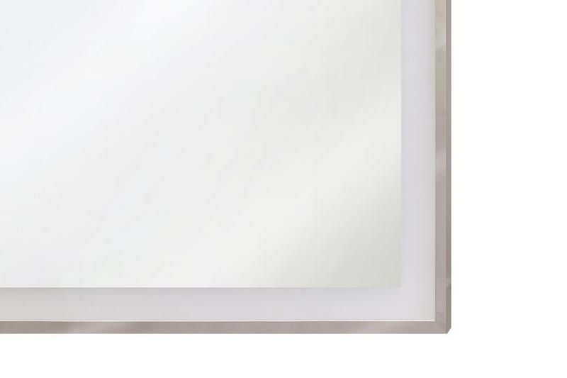 YOSHIMI Spegel LED 60x80 cm Silver - Badrumsspegel - Badrumsspegel med belysning