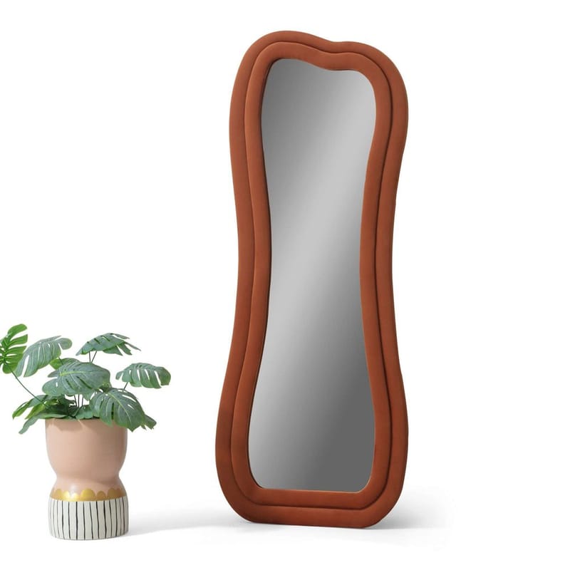 Bordentown Golvspegel 65x170 cm - Röd - Inredning & dekor - Speglar - Helkroppsspegel