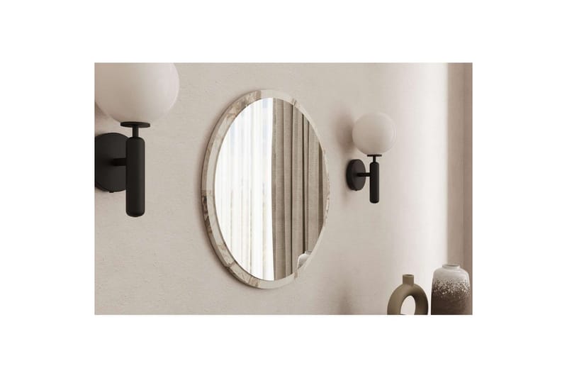 Buhem Badrumsspegel 60 cm Rund - Marmor - Inredning & dekor - Speglar - Badrumsspegel