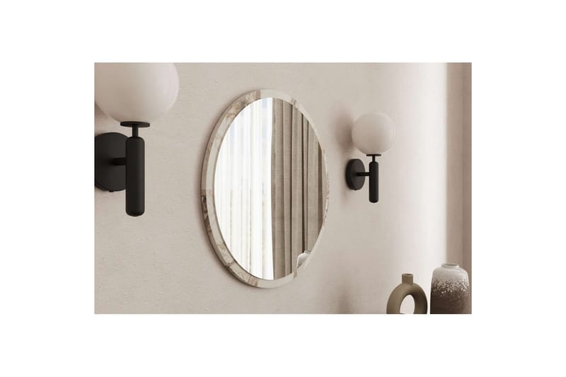 Buhem Badrumsspegel 60 cm Rund - Marmor - Inredning & dekor - Speglar - Badrumsspegel