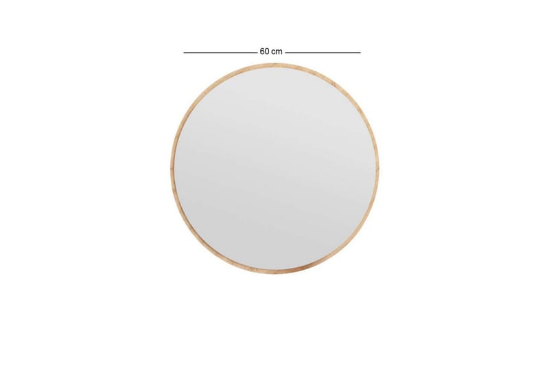 Buhem Badrumsspegel 60 cm Rund - Marmor - Inredning & dekor - Speglar - Badrumsspegel