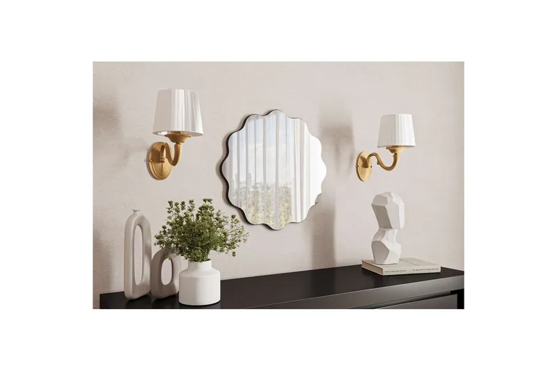 Buhem Badrumsspegel 60 cm Rund - Svart - Inredning & dekor - Speglar - Badrumsspegel