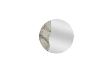 Buhem Vägghängd Spegel Rund 60 cm - Beige - Inredning & dekor - Speglar - Väggspegel