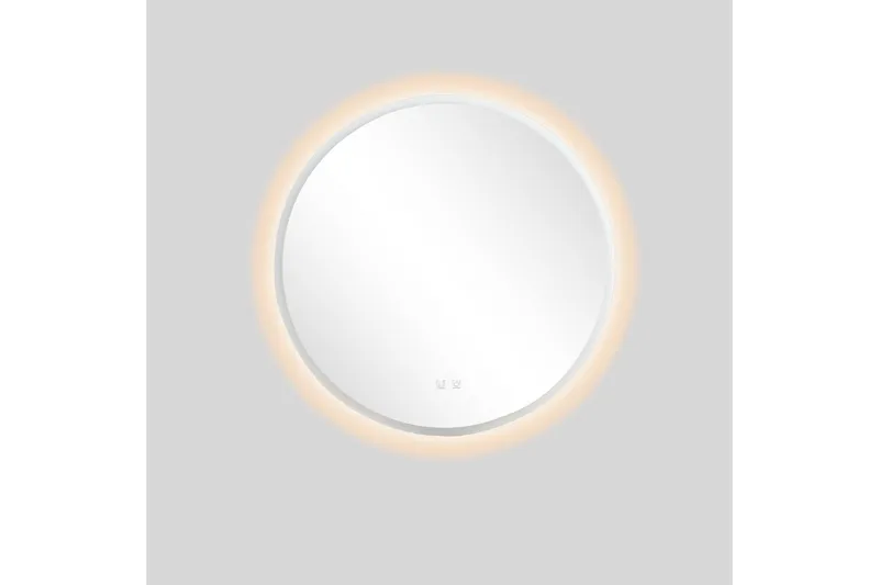 Clas Rund Badrumsspegel med LED-belysning 100 cm - Anti-Fog och Touch-Styrning - Inredning & dekor - Speglar - Badrumsspegel