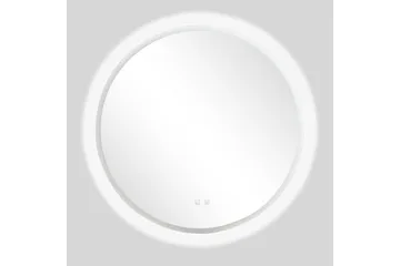 Clas Rund Badrumsspegel med LED-belysning 120 cm - Anti-Fog och Touch-Styrning - Inredning & dekor - Speglar - Badrumsspegel