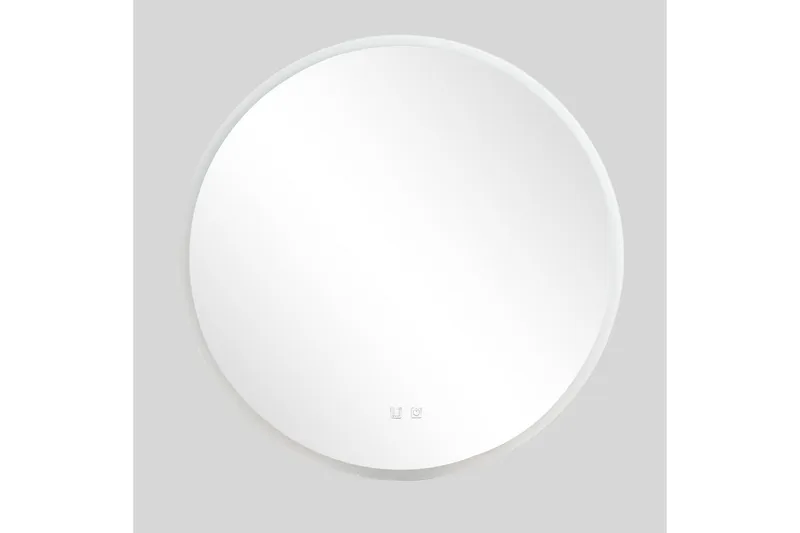 Clas Rund Badrumsspegel med LED-belysning 120 cm - Anti-Fog och Touch-Styrning - Inredning & dekor - Speglar - Badrumsspegel