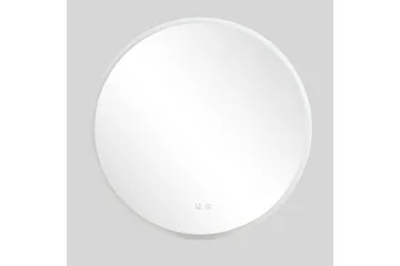 Clas Rund Badrumsspegel med LED-belysning 120 cm - Anti-Fog och Touch-Styrning - Inredning & dekor - Speglar - Badrumsspegel