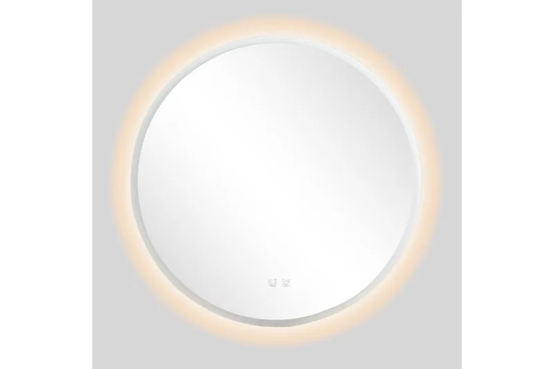 Clas Rund Badrumsspegel med LED-belysning 120 cm - Anti-Fog och Touch-Styrning - Inredning & dekor - Speglar - Badrumsspegel
