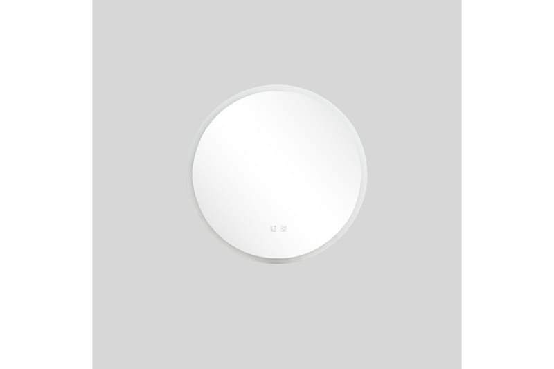 Clas Rund Badrumsspegel med LED-belysning 60 cm - Anti-Fog och Touch-Styrning - Inredning & dekor - Speglar - Badrumsspegel