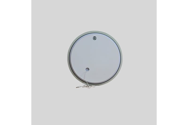 Clas Rund Badrumsspegel med LED-belysning 60 cm - Anti-Fog och Touch-Styrning - Inredning & dekor - Speglar - Badrumsspegel