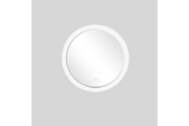 Clas Rund Badrumsspegel med LED-belysning 80 cm - Anti-Fog och Touch-Styrning - Inredning & dekor - Speglar - Badrumsspegel