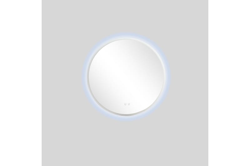 Clas Rund Badrumsspegel med LED-belysning 80 cm - Anti-Fog och Touch-Styrning - Inredning & dekor - Speglar - Badrumsspegel