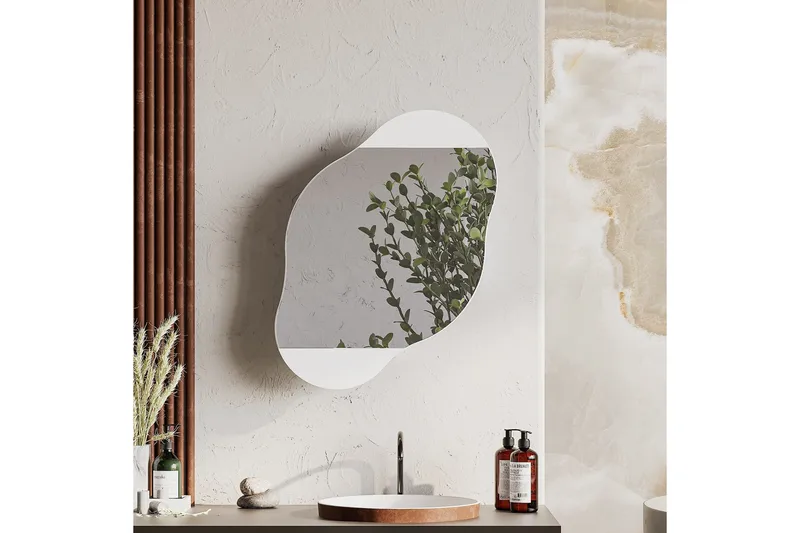 Dartmoor Badrumsspegel 60 cm Rektangulär - Vit - Inredning & dekor - Speglar - Badrumsspegel