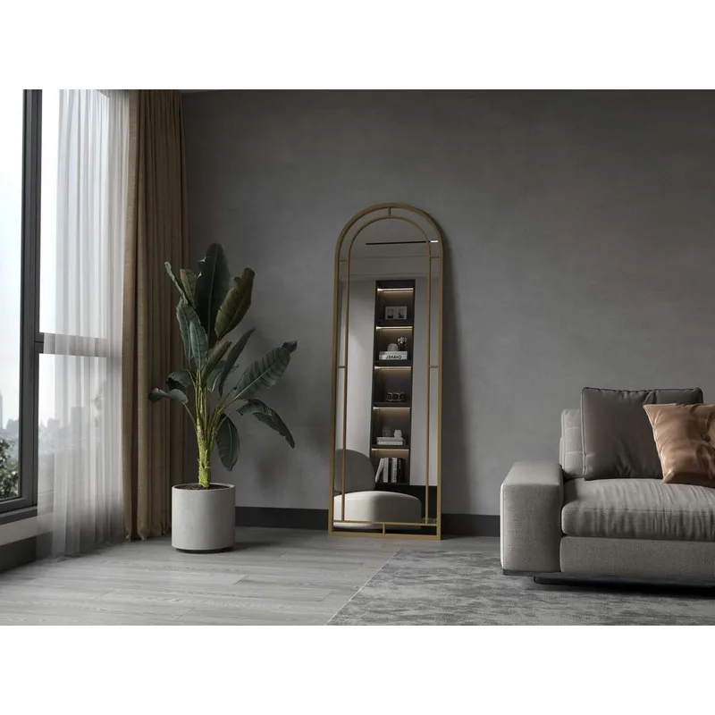 Dasina Golvspegel 60x180 cm - Guld - Inredning & dekor - Speglar - Helkroppsspegel