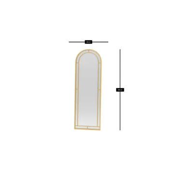 Dasina Golvspegel 60x180 cm - Guld - Inredning & dekor - Speglar - Helkroppsspegel