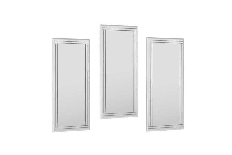 Dekorativt Spegelset (3 Delar) Heba Buhem Transparent - Ivory - Inredning & dekor - Speglar - Väggspegel