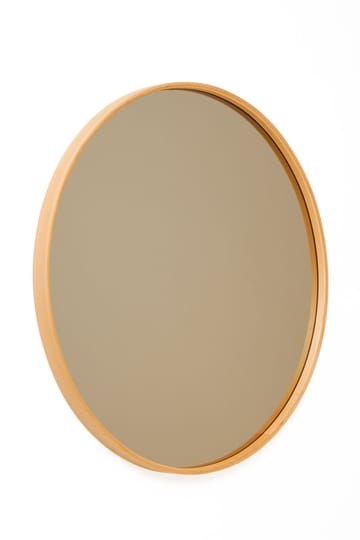 Dravik Dekorativ spegel 40x40x4 cm - vit ram med ekdetaljer - Inredning & dekor - Speglar - Väggspegel