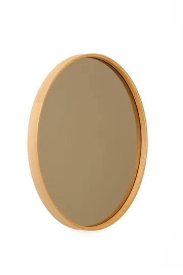 Dravik Dekorativ spegel 80x80x4 cm - Vit spegel med ekdetaljer - Inredning & dekor - Speglar - Väggspegel