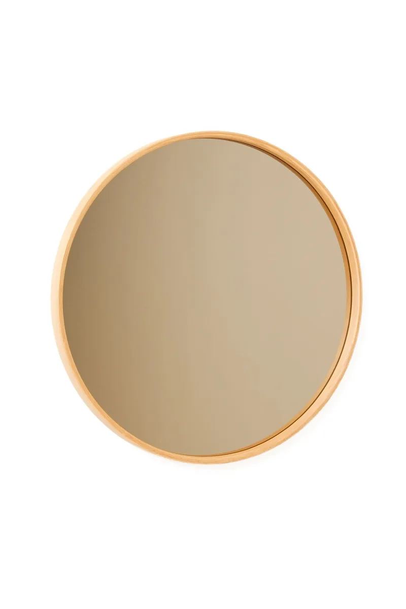 Dravik Dekorativ spegel 90x90x4 cm, Ek