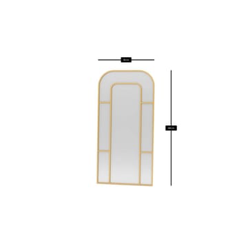 Faylen Golvspegel 90x180 cm - Guld - Inredning & dekor - Speglar - Helkroppsspegel