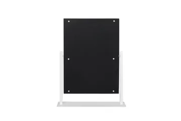 Glow Liten Sminkspegel på fot 36,5 cm med LED Belysning/Lampor Holywood spegel - Vit - Inredning & dekor - Speglar - Sminkspegel