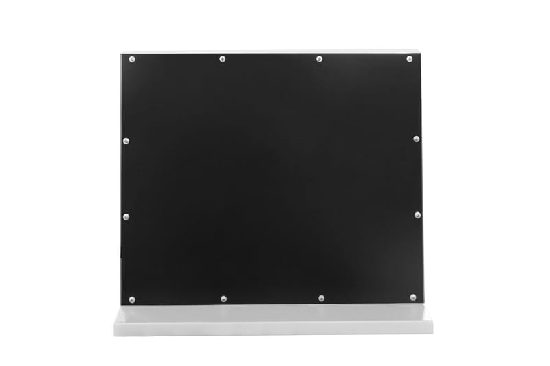 Glow Sminkspegel på fot 50 cm med LED Belysning/Lampor Hollywood spegel - Vit - Inredning & dekor - Speglar - Sminkspegel