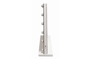 Glow Stor sminkspegel 80 cm med belysning lampor - Hollywood spegel med USB-charging - Vit - Inredning & dekor - Speglar - Sminkspegel