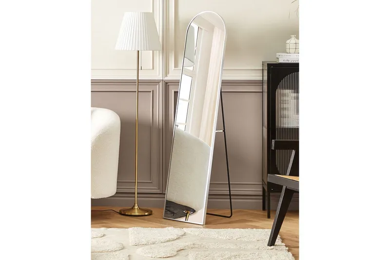 Golvspegel Bagnolet Silver - Silver - Inredning & dekor - Speglar - Helkroppsspegel