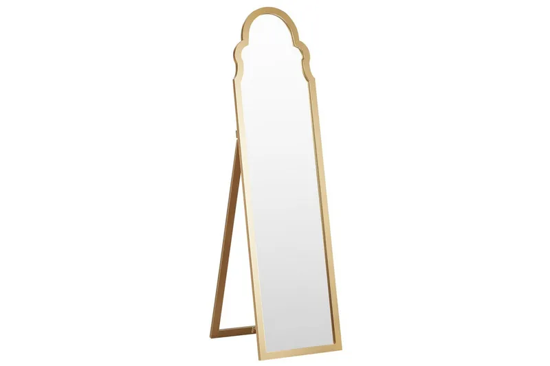 Golvspegel Chatillon Guld - Guld - Inredning & dekor - Speglar - Helkroppsspegel