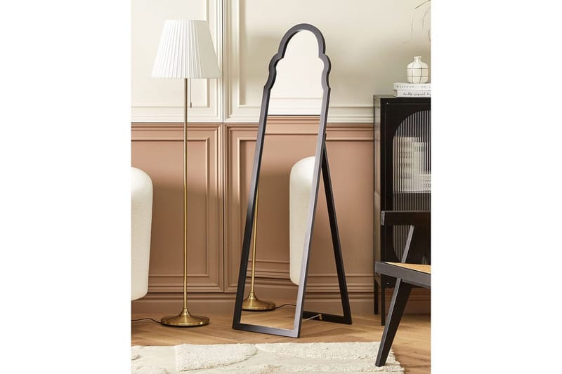 Golvspegel Chatillon Svart - Svart - Inredning & dekor - Speglar - Helkroppsspegel