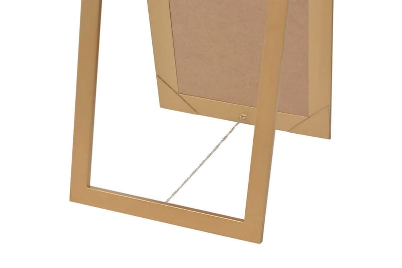 Fristående spegel i barockstil 160x40 cm guld - Guld - Inredning & dekor - Speglar - Golvspegel