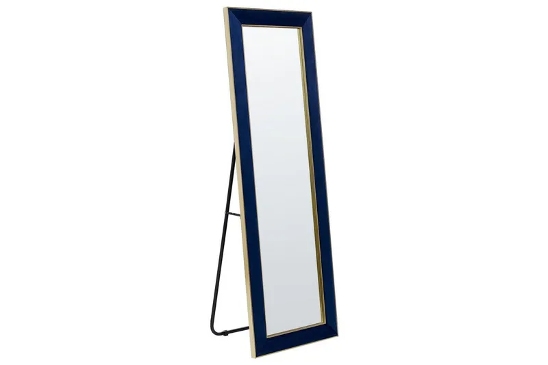 Golvspegel Lautrec Blå/guld - Blå/guld - Inredning & dekor - Speglar - Helkroppsspegel