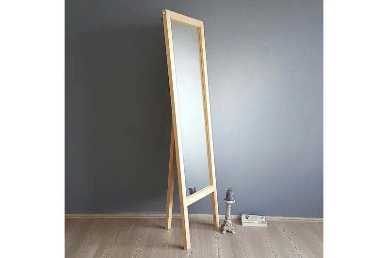 Slodysko Spegel 55 cm - Valnöt - Inredning & dekor - Speglar - Golvspegel