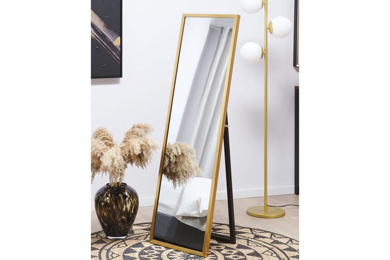 Golvspegel Torcy Guld - Guld - Inredning & dekor - Speglar - Helkroppsspegel