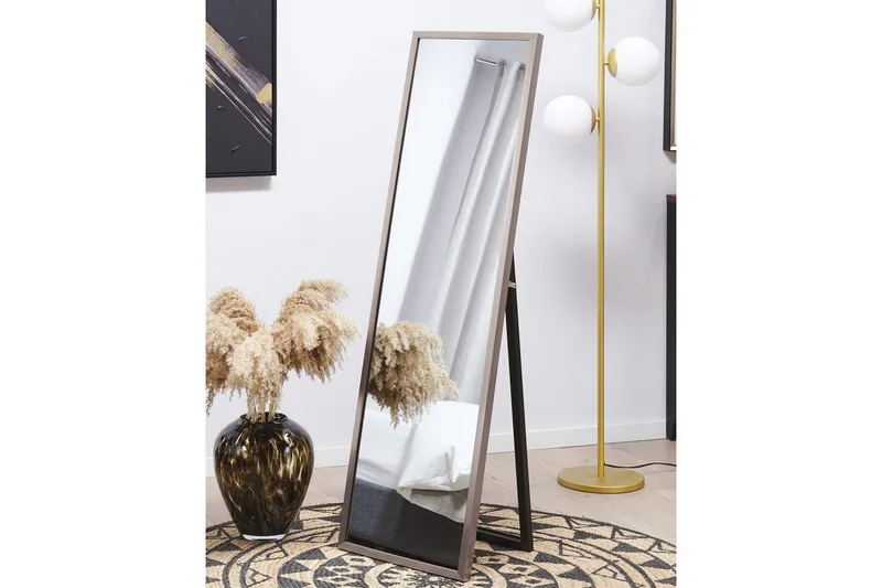 Golvspegel Torcy Silver - Silver - Inredning & dekor - Speglar - Helkroppsspegel