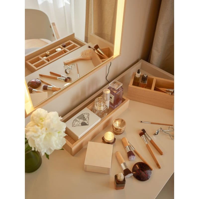 Hängande Spegel 4 You Fresh 50 cm - Ek - Inredning & dekor - Speglar - Väggspegel